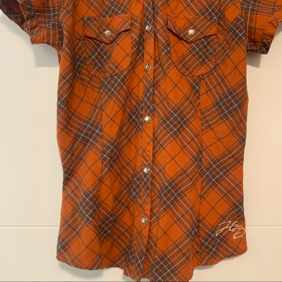 Harley-Davidson | Button Up Tee Shirt - Picture 6 of 13